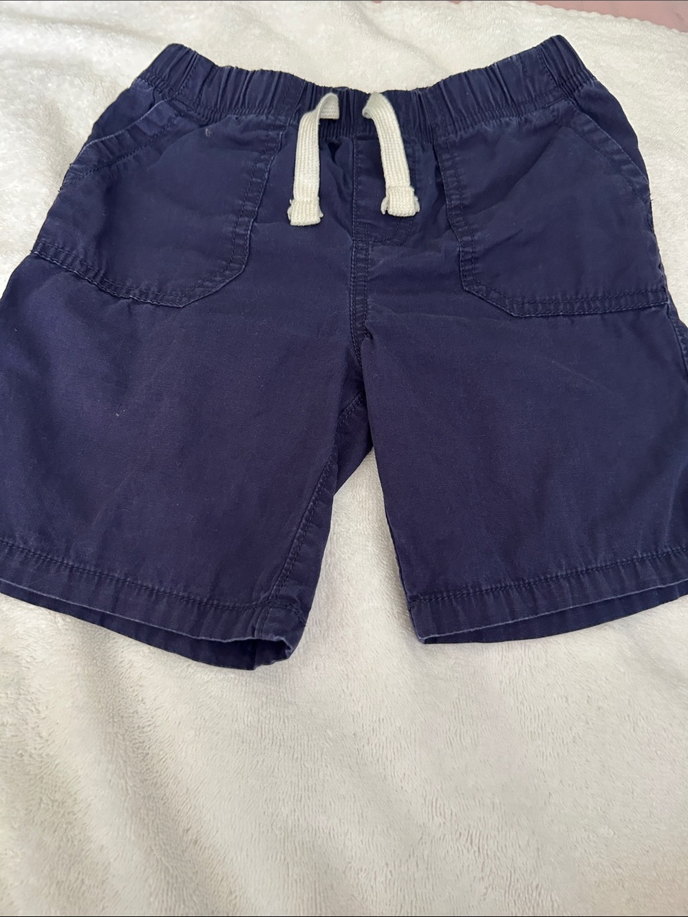 Boys  Navy Casual Drawstring Shorts